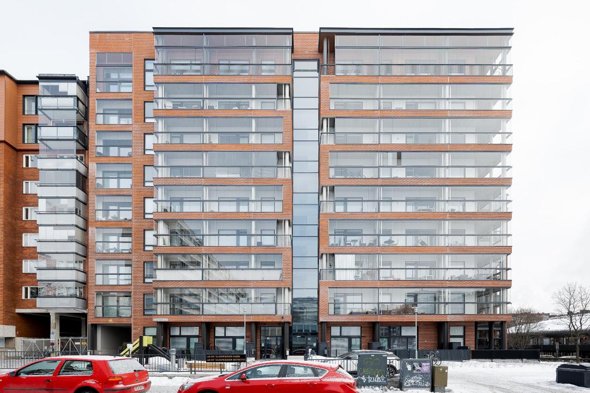 Huoneisto Great Location, Quiet And New With Balcony&cafe *